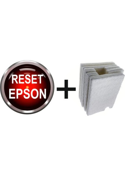 Epson L3211 Yazıcı Için Atık Mürekkep Pedi ve Reset Programı Keçe + Program