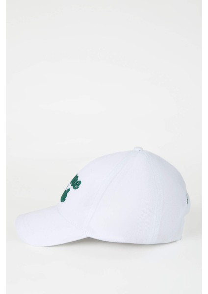 Unisex Nakışlı Pamuklu Cap Şapka B7810AX24SM