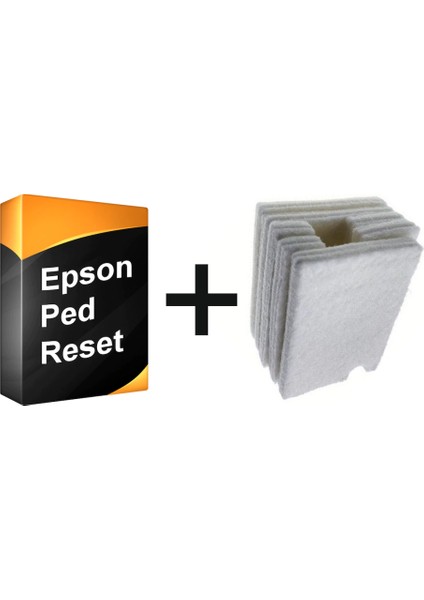 Epson L3260 Yazıcı Için Atık Mürekkep Pedi ve Reset Programı Keçe + Program