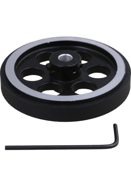 200X6MM Endüstriyel Alüminyum Kauçuk Ölçme Döner Kodlayıcı Tekerleği (Yurt Dışından)