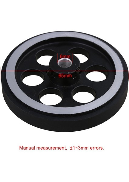 200X6MM Endüstriyel Alüminyum Kauçuk Ölçme Döner Kodlayıcı Tekerleği (Yurt Dışından) fiyatları
