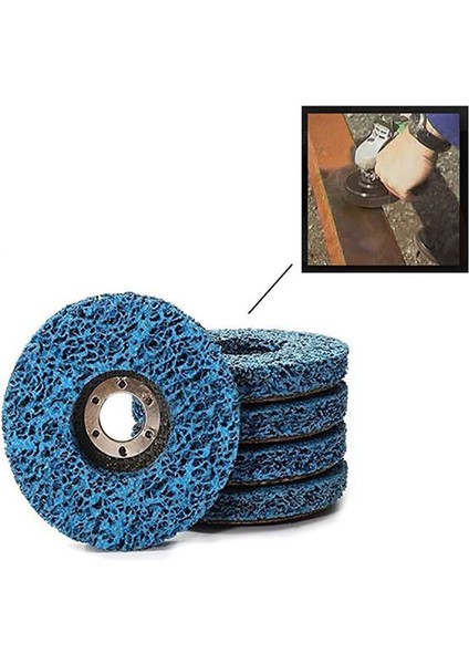 5 Adet 100MM Aşındırıcı Kemer Pas Sökücü Sökücü Temizleme Tekerleği, Açı Öğütücü Araba Kamyon Motosiklet Için Kullanılan (Yurt Dışından)
