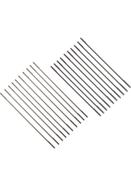 Jdxhlau 6-1/2 Inç Kesme Testere Bıçağı, 6-1/2 Inç Pimler Arası Uzunluk, 0,125 Inç x 0,20 Inç 15 Tpı (10 Adet), 18 Tpı (10 Adet) (Yurt Dışından)