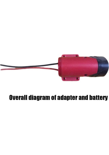 Grapety Adaptörü 150MM 12 Ölçer Tel Yüklü Dönüşüm Aracı Milwaukee M12 Diy 2 Kablo Çıkışı Dönüştürücü Için Uyumlu (Yurt Dışından)