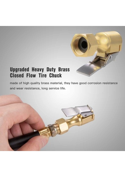 Paket Avy Görev Br Hava Mandreni Seti, 1/4 Inç Br Hava Mandreni Lastik Şişirme Göstergesi Kompresörü Aksesuarları (Yurt Dışından) modelleri