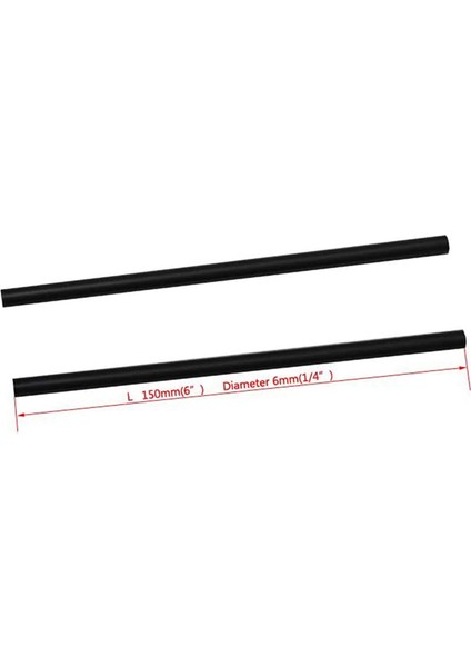 4 Adet Grafit Karıştırma Çubuğu 6 Inç (150MM) Pota Eritme Döküm Rafineri Için Altın Gümüş 1/4 Inç (6mm) Çap (Yurt Dışından)