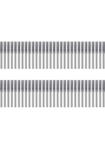 40 Adet Testere Bileyici Taş Elmas Kaplı Silindirik Çapak Parlatma Taşlama Aracı Taşlama Uçları, 5/32 Inç/4 mm (Yurt Dışından)
