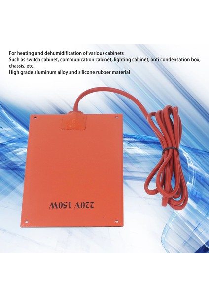 Silikon Kauçuk Isıtma Yastığı 150W Silikon Kauçuk Isıtma Mat Alüminyum Alaşımlı (Yurt Dışından) indirimleri