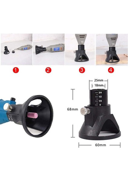 Bradoo- 11 Adet Çok Amaçlı Kesme Kılavuzu Kiti Şaft Hss Yönlendirme Freze Uçları ve Döner Aletler Için 4 Adet Büküm Matkap Ucu (Yurt Dışından) modelleri