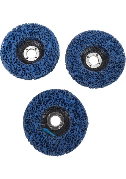 Bradoo-Boya Disk Çarkı 3 Adet Pas Şerit Diskler Için 4x5/8 Inç Açılı Taşlama Ahşap Metal Fiberglas (Yurt Dışından)