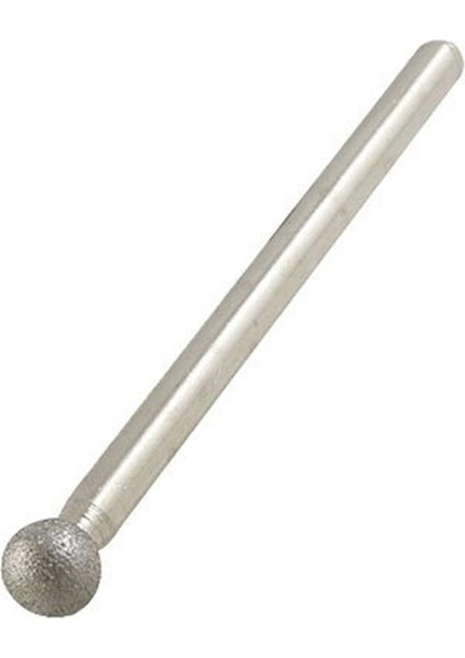 10 Adet 5mm Küresel Uçlu 3mm Shank Elmas Monteli Nokta Taşlama Uçları (Yurt Dışından)