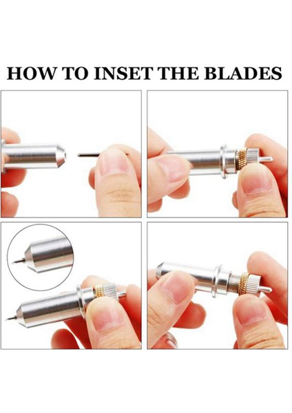 Hyqzltca 75 Adet 45 Derece Roland Çizim Kesici Vinil Kesici Bıçak Yüksek Sertlik Tungsten Caide Makinesi Aracı (Yurt Dışından) fiyatları