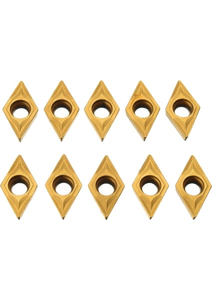 10 Adet DCMT070204 YBC251 Bıçaklar Altın Karbür Uçlar Cnc Torna Kesici Torna Torna Aracı Sıkıcı Bar (Yurt Dışından)