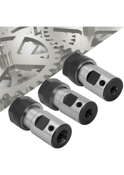 2x Tutucu Düz Şaft Chuck Aracı 35MM Cnc Metal Işleme Uzatma Freze C16-ER11-35L 5mm Somun Değiştirme (Yurt Dışından)