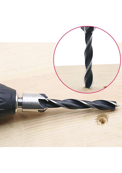 Adet 3-10MM Ağaç Işleme Havşa Matkap Uçları Yüksek Hız Çelik Üç Noktalı Matkap Uçları Seti (Yurt Dışından)