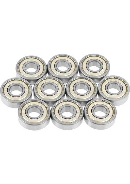 6000ZZ Rulman Tekerleği Çift Taraflı Metal Mühürlü Rulman Çelik Endüstriyel Takım Tezgahı Motor Rulmanları 10 Adet (Yurt Dışından) fiyatları