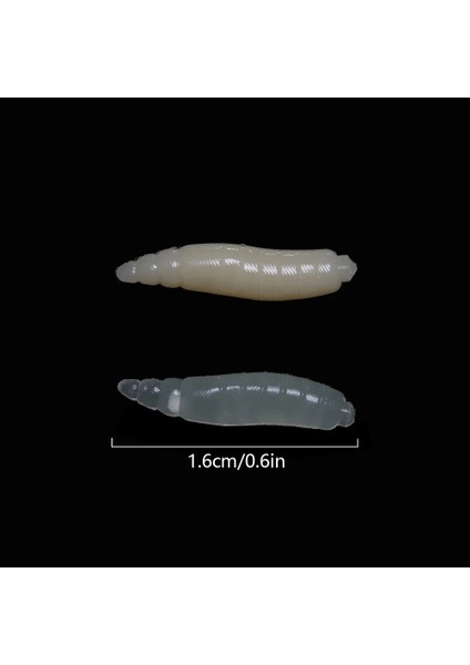 50 Adet Kırmızı Stil .6cm Balıkçılık Cazibesi Kurtçuk Grub Yumuşak Yemler Solucanlar Fildişi Bejaydınlık 1.6cm Yumuşak Yem Balıkçılık Aksesuarı Dropship (Yurt Dışından) indirimleri