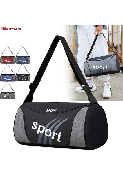 Gri-Unisex Açık Crossbody Omuz Sırt Çantası Kemer Kapasiteli Erkekler Kamp Koşu Spor Çantası Seyahat Yürüyüş Çanta Spor Küçük Çanta (Yurt Dışından)