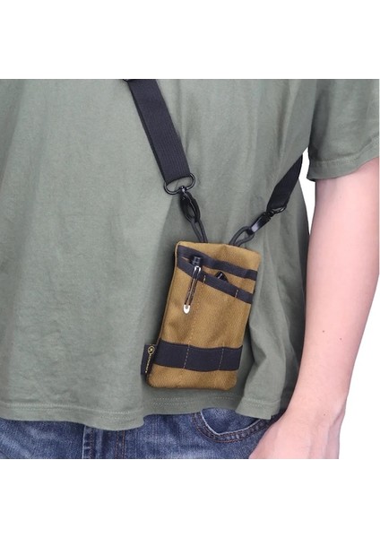 Siyah-Mini Edc Kiti Kılıfı Çeşitli Eşyalar Çanta Oxford Kumaş Saklama Çantası Çanta Anahtar Organizatör Açık Av Çantaları Taktik Askeri Telefon Çantaları (Yurt Dışından) indirimleri