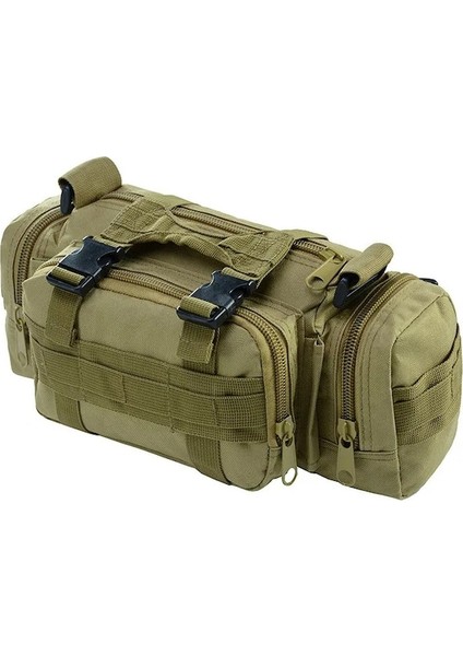 Haki-Açık Yürüyüş Bel Çantası 600D Su Geçirmez Oxford Tırmanma Omuz Çantaları Askeri Taktik Balıkçılık Kamp Kılıfı Çanta (Yurt Dışından) fiyatları