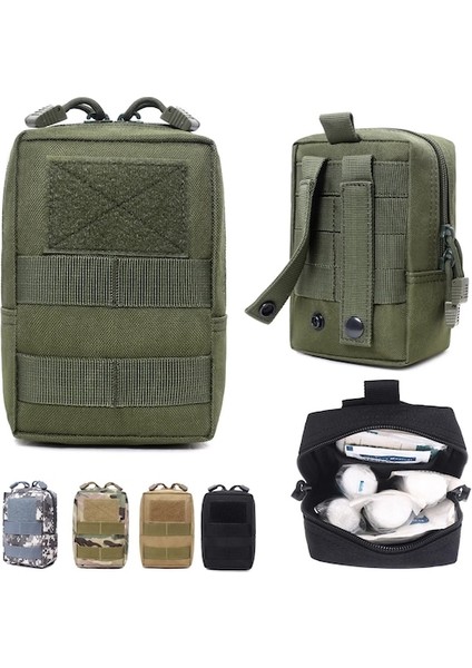 Haki-Erkek Taktik Molle Kese Naylon Kemer Bel Paketi Çanta Savaş Askeri Yelek Edc Gadget Avcılık Kese Kamp Çantaları Açık Hava Ekipmanları (Yurt Dışından) fiyatları