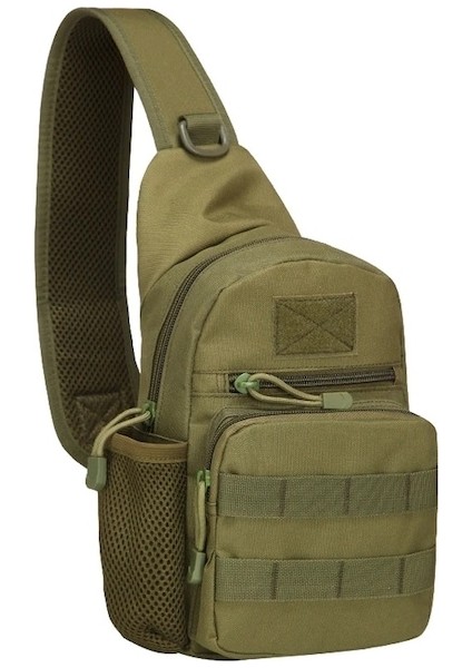 Ordu Yeşil-Askeri Taktik Çanta Ordu Kamuflaj Molle Sırt Çantası Multicam Naylon Avcılık Kamp Yürüyüş Sling Crossbody Erkekler Omuz Çantaları (Yurt Dışından)