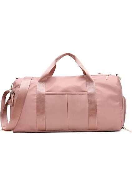 Lacivert-Açık Su Geçirmez Naylon Spor Spor Çantaları Erkek Kadın Eğitim Spor Seyahat Çantası Yoga Mat Spor Çantası Ayakkabı Bölmesi Ile (Yurt Dışından) indirimleri