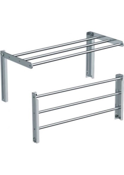 Katlanabilir Raf Havluluk Ss 304 Paslanmaz