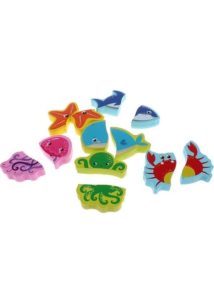 Suntek Ahşap 3D Yapboz Bebek Yürümeye Başlayan Okul Öncesi (Yurt Dışından)