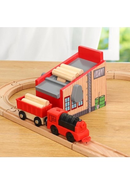 Suntek Ahşap Kayıt Istasyonu Tren Parça Günlük Kabin (Yurt Dışından)