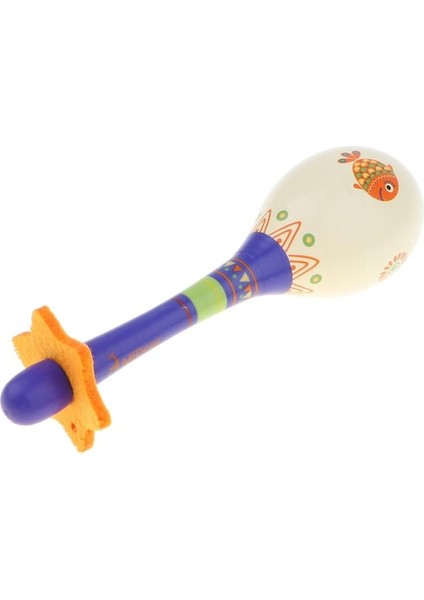 Suntek Bebek Toddler Için Ahşap Kum Çekiç Maraca Shaker (Yurt Dışından)