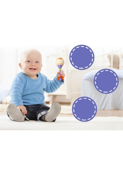 Suntek Bebek Toddler Için Ahşap Kum Çekiç Maraca Shaker (Yurt Dışından)