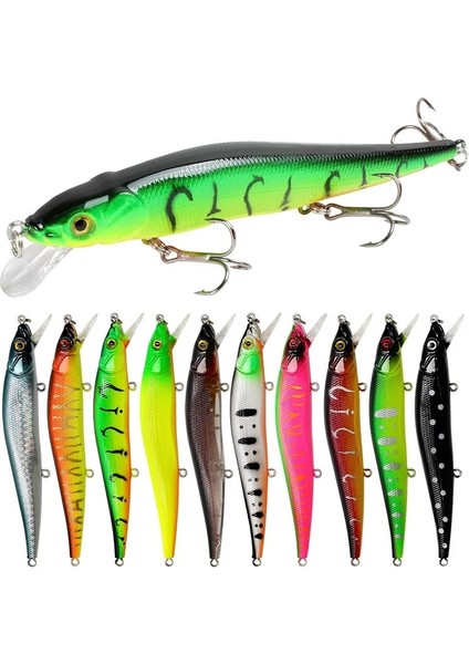 Ön Tel 30CM Stili Balıkçılık Cazibesi G Minnow Crankbait Wobblers 3D Gözler Levrek Yapay Yem Turna Sazan Yemi Yüzme Yemi Balık Tutma Pesca (Yurt Dışından) fiyatları
