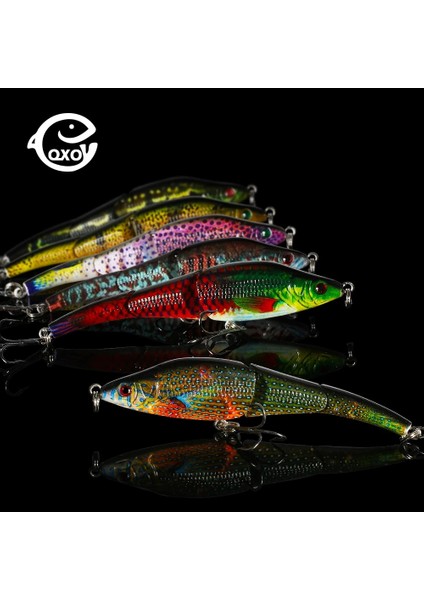 Bir Stil Qxo Balıkçılık Lures Jig Metal Wobbler Lures Balıkçılık Popper Sert Jig Cazibesi Buz Vib 9.5cm 10 G Ördek Deniz Minnow Shad Ers (Yurt Dışından)