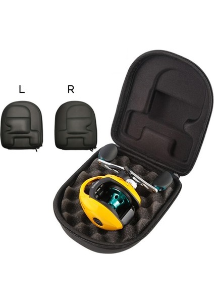 R Tarzı Balıkçılık Reel Koruyucu Kılıf Suya Dayanıklı Sert Eva Kutu Kılıfı Dahili Anti-Basınç Sünger Baitcasting Tekerlek Çantası Aksesuarları (Yurt Dışından) fırsatları