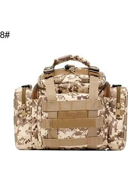 No.8 Tarzı %75 Sıcak!olta Takımı Çanta Paketi Bel Omuz Su Geçirmez Kutu Makara Cazibesi Dişli Depolama (Yurt Dışından)