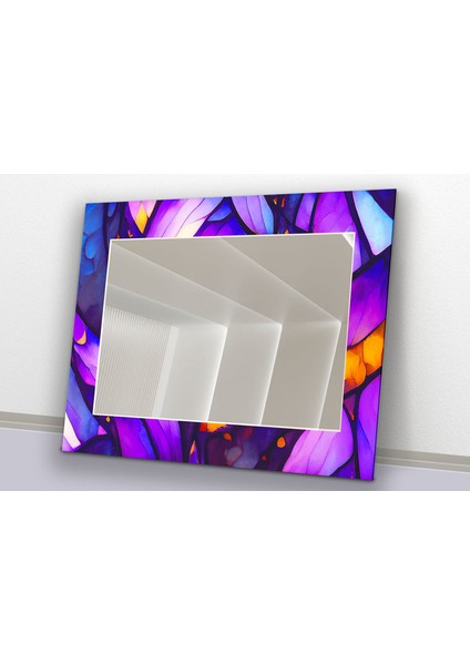 Lekeli Temperli Cam Duvar Aynası