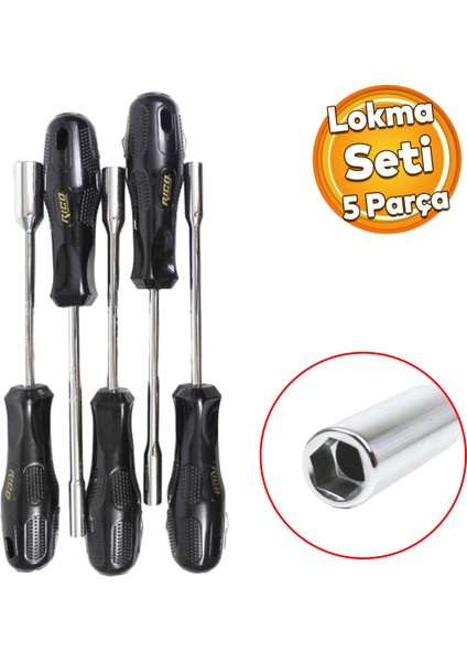 Lokma Tornavida Seti 5 Parça