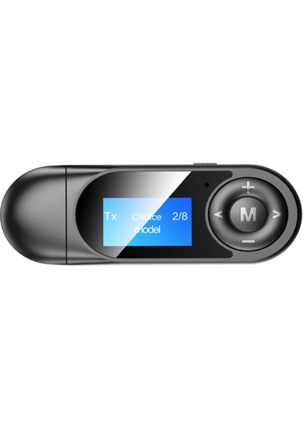 4 In 1 Kablosuz Bluetooth 5.0 Alıcı USB Adaptörü 3.5mm Aux Jack Ses Alıcısı/verici Tv Pc Için Araba Kulaklıklar (Yurt Dışından)