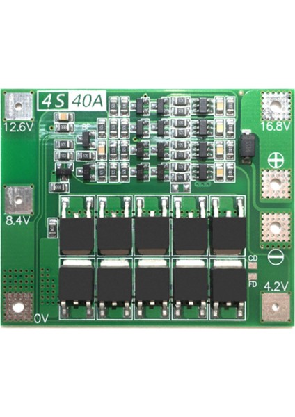 4s 40A Aktif Geliştirilmiş Dengeleyici 18650 Lityum Pil Koruma Kartı Bms Kartı Enerji Iletim Kartı (Yurt Dışından)