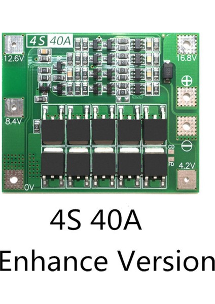 4s 40A Aktif Geliştirilmiş Dengeleyici 18650 Lityum Pil Koruma Kartı Bms Kartı Enerji Iletim Kartı (Yurt Dışından) modelleri