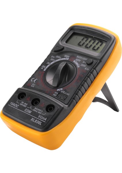 Dijital Multimetre Voltmetre Test Cihazı Çok Metre Arka Işık LCD Ölçüm Aracı Test Probu ile Elektronik Test Ölçer (Yurt Dışından) modelleri