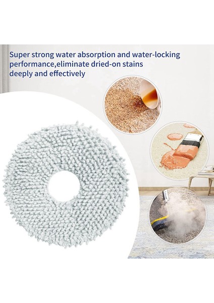 18 Adet Yedek Yedek Parça Kiti S10 S10 Pro Elektrikli Süpürge Robotlu Süpürge Yıkanabilir Ana Yan Fırça Paspas Bezi (Yurt Dışından) modelleri