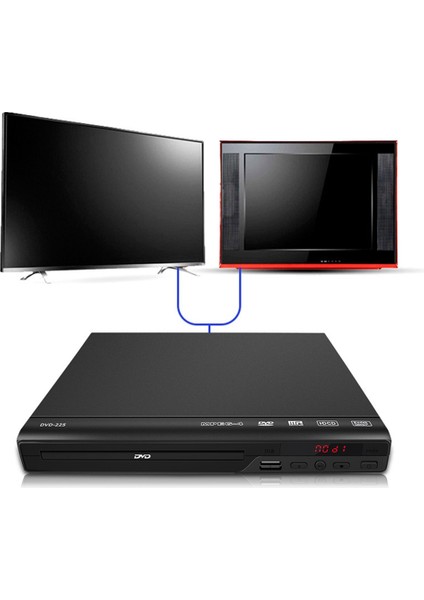 720P Ev DVD Oynatıcı Multimedya Dijital Tv Desteği Usb/cd/evd/dvd-Rw/vcd/mp3/mp4 Ev Sinema Sistemi-Ab Tak (Yurt Dışından) fiyatları