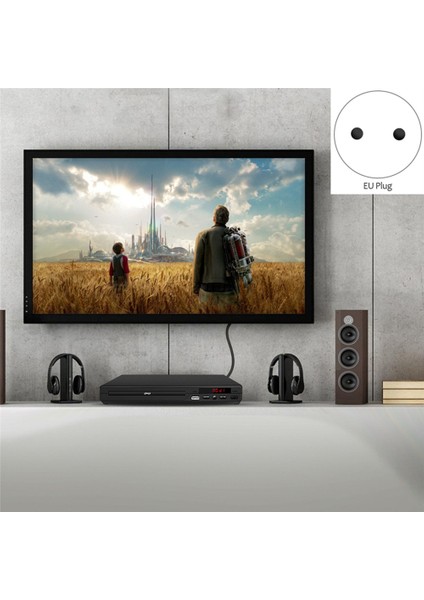 720P Ev DVD Oynatıcı Multimedya Dijital Tv Desteği Usb/cd/evd/dvd-Rw/vcd/mp3/mp4 Ev Sinema Sistemi-Ab Tak (Yurt Dışından) fırsatları