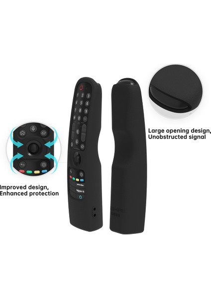 Silikon Koruyucu Uzaktan Kumanda Kapakları Lg Akıllı Tv Için AN-MR21 Lg OLED Tv Uzaktan MR21GA Uzaktan Kumanda Kutusu (Kırmızı) (Yurt Dışından) fiyatları