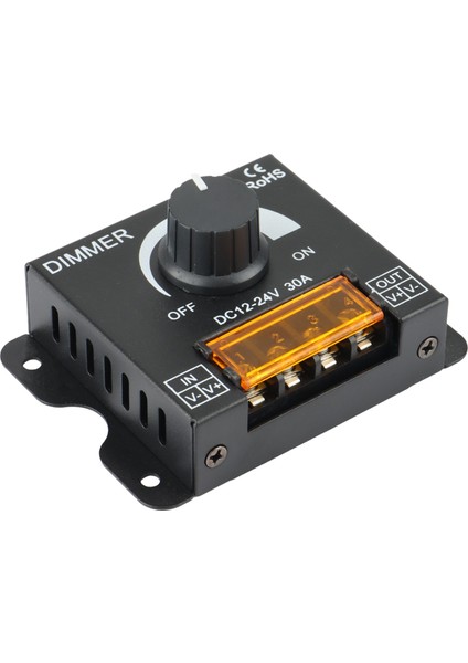 Dc 12V-24V LED Işık Dimmer Kablosuz 3 Tuşlar Rf Uzaktan Kumanda 30A 360W Tek Renkli LED Şerit Işık Için Dimmer (Yurt Dışından)