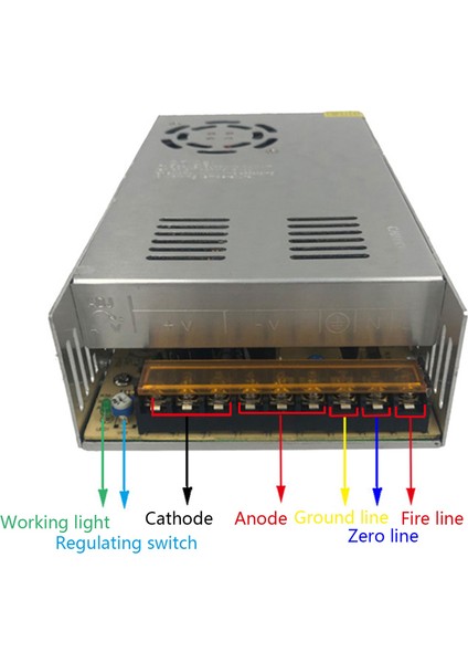 12V 30A LED Anahtarı Güç Kaynağı Trafosu 360W Güç Kaynağı Adaptörü LED Şerit Anahtarı Sürücü Güç Adaptörü (Yurt Dışından)