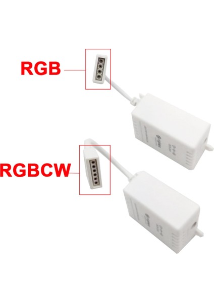 Tuya Zigbee Akıllı LED Denetleyici Rgbcw Işık Şeridi Için 5V-24V Uyumlu Zha ZIGBEE2MQTT Tasmota Alexa Ev (Yurt Dışından)