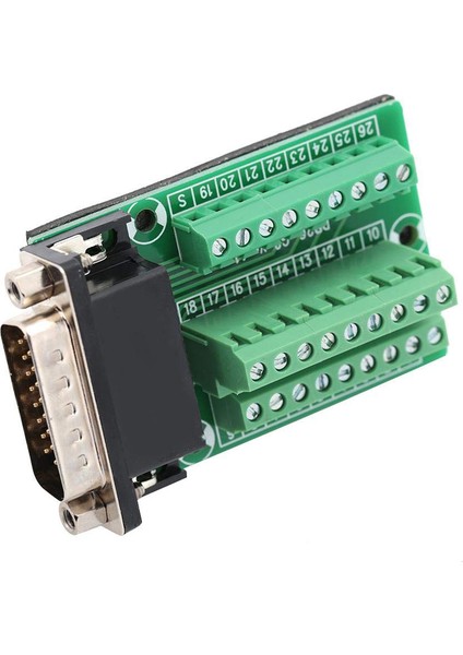26 Pin DB26 D-Sub Erkek Adaptör Pcb Terminal Sinyalleri Modülü Breakout Board Konektörü Yalıtım Matlı (Yurt Dışından) fiyatları